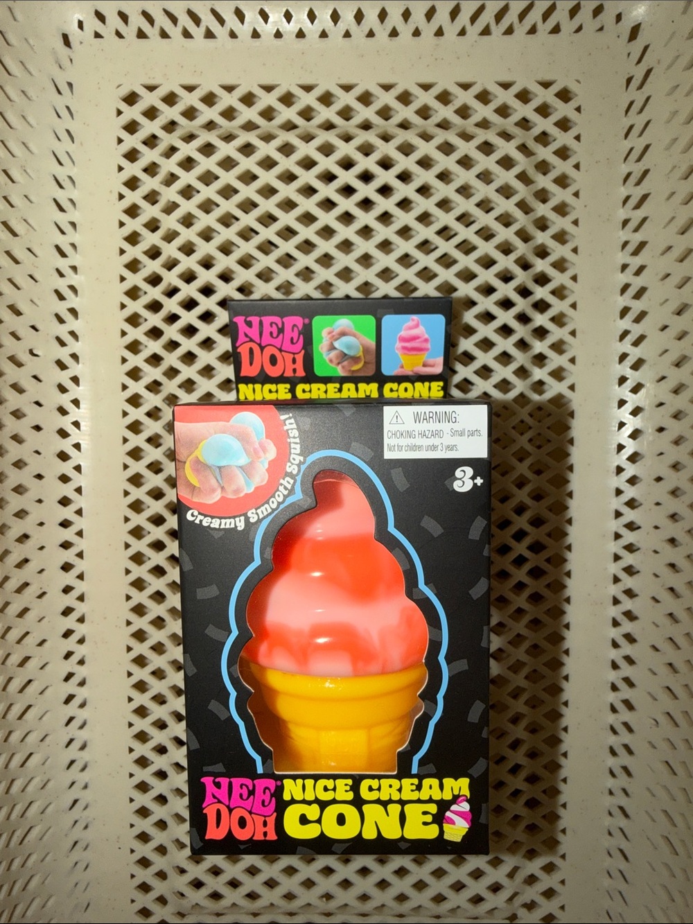 NeeDoh Nice Cream Cone - Orange